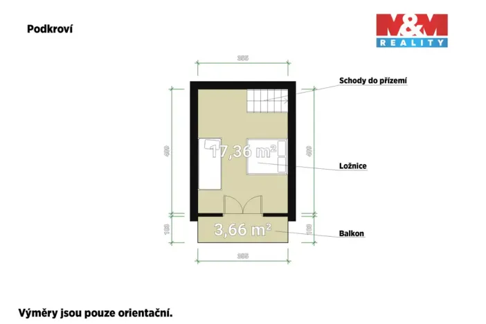 Prodej chaty, Jarov, 43 m2