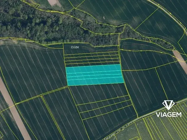 Prodej podílu pole, Želízy, 6748 m2