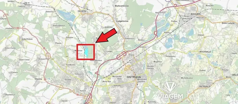 Prodej podílu pole, Ostrava, 7266 m2