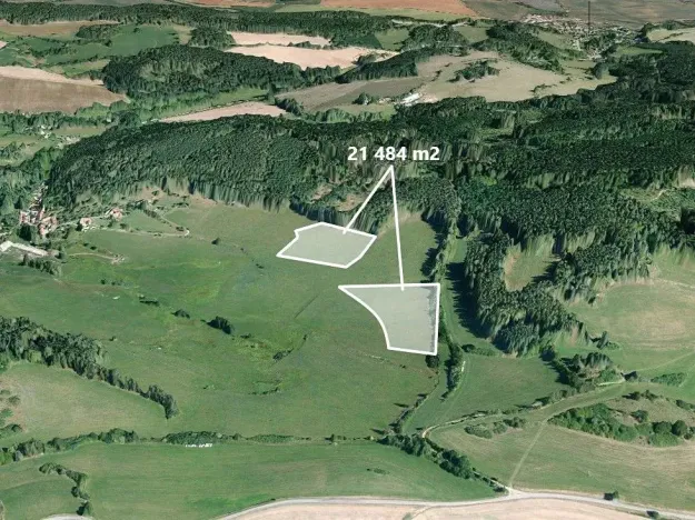 Prodej podílu pole, Čestice, 4774 m2