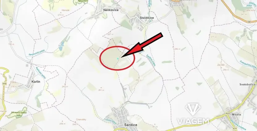 Prodej sadu/vinice, Šardice, 1856 m2