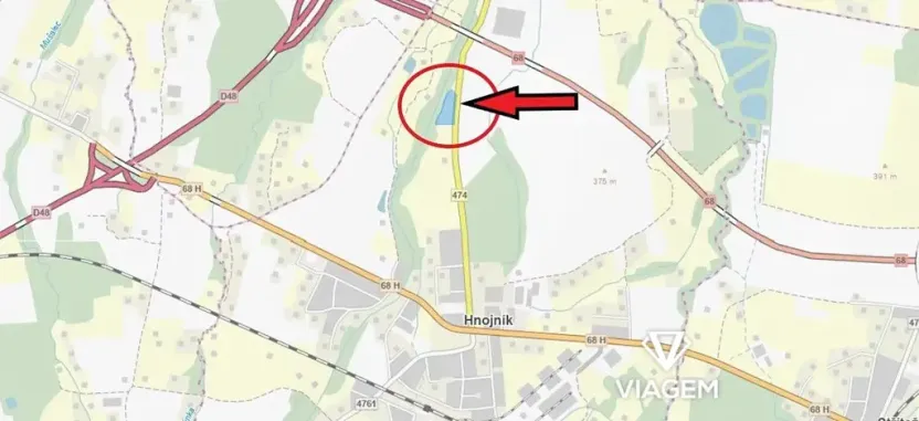 Prodej podílu pole, Hnojník, 347 m2