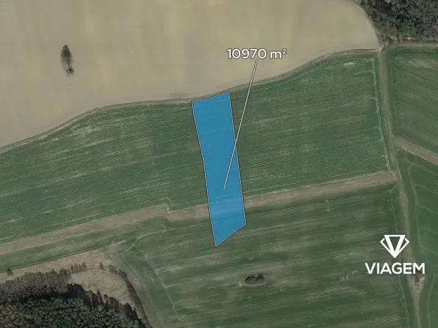 Prodej podílu pole, Třebějice, 1371 m2