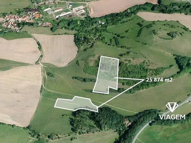 Prodej podílu pole, Volyně, 5749 m2