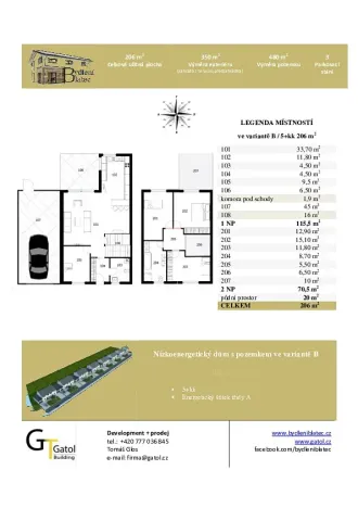 Prodej rodinného domu, Blatec, 196 m2