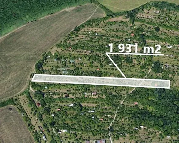 Prodej zahrady, Uherský Brod, 1931 m2