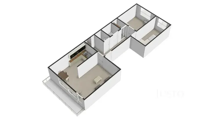 Pronájem bytu 3+kk, Praha - Horní Měcholupy, Livornská, 70 m2