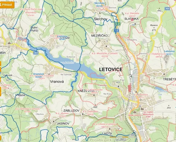 Prodej louky, Letovice, 34048 m2