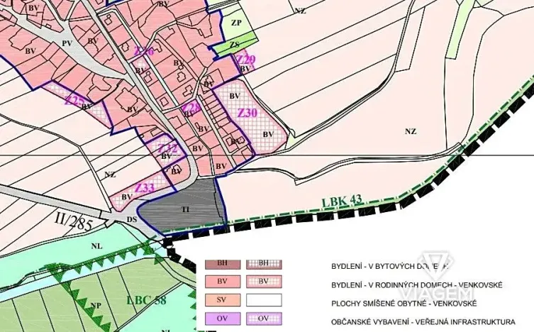 Prodej podílu pozemku pro bydlení, Velká Jesenice, 1001 m2