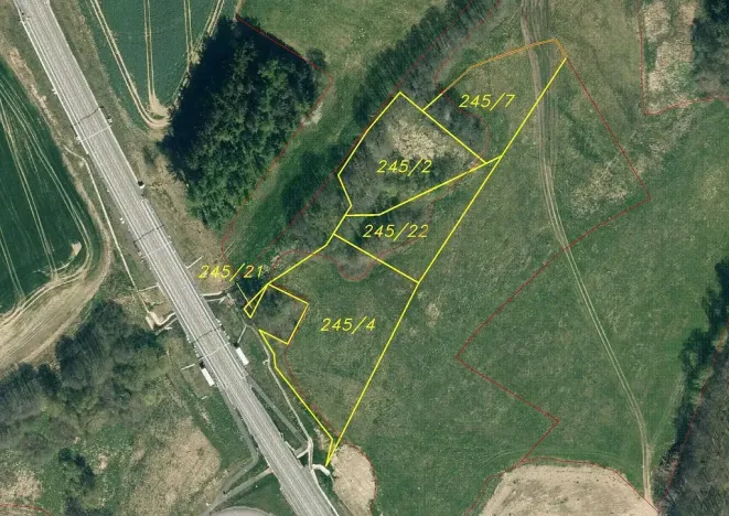 Prodej pole, Mezno - Stupčice, 8388 m2