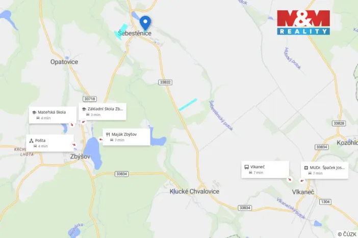 Prodej pole, Šebestěnice, 38069 m2