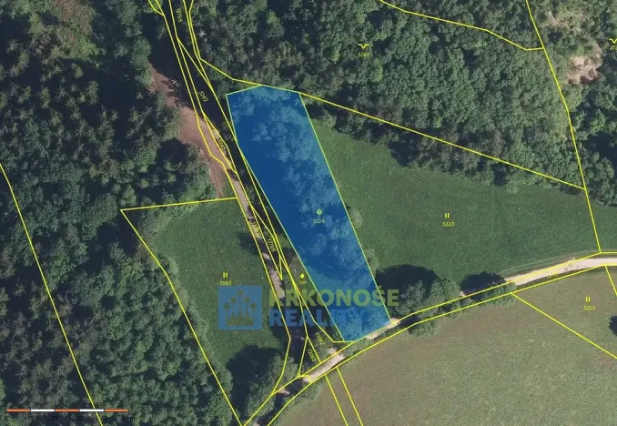 Prodej pozemku, Černý Důl - Čistá v Krkonoších, 2788 m2