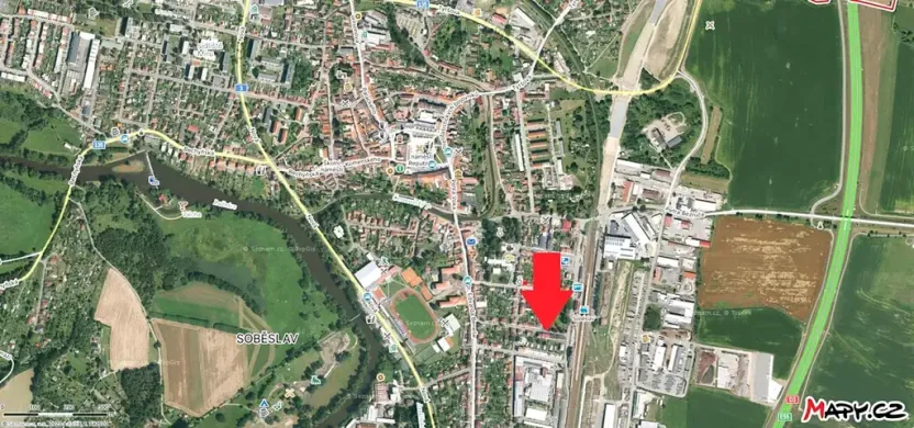 Prodej bytu 2+1, Soběslav, 54 m2