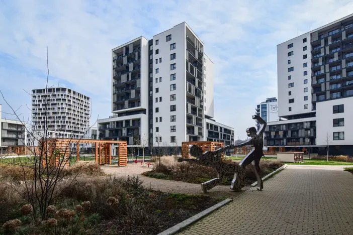 Pronájem bytu 2+kk, Praha - Modřany, Mezi vodami, 71 m2