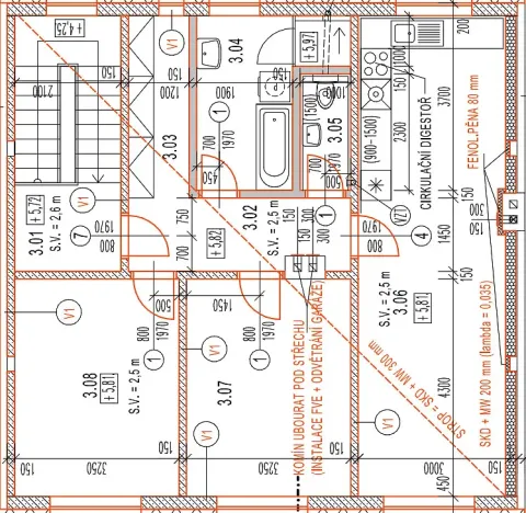 Pronájem bytu 3+kk, Kunovice, Olšavní, 77 m2