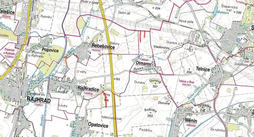 Prodej pole, Opatovice, 16113 m2