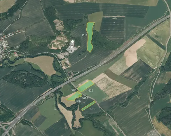 Prodej louky, Starý Plzenec, 59266 m2