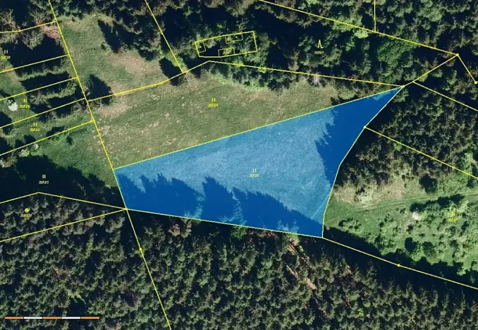 Prodej louky, Halenkov, 5620 m2