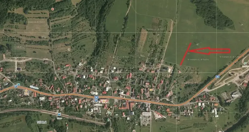Prodej pole, Střelná, 4100 m2