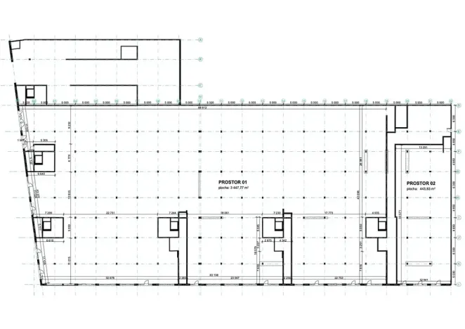 Prodej obchodního prostoru, Hradec Králové, Kollárova, 3447 m2