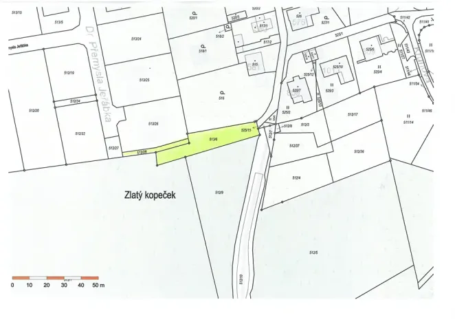 Prodej pozemku pro bydlení, Karlovy Vary, Dr. Přemysla Jeřábka, 685 m2