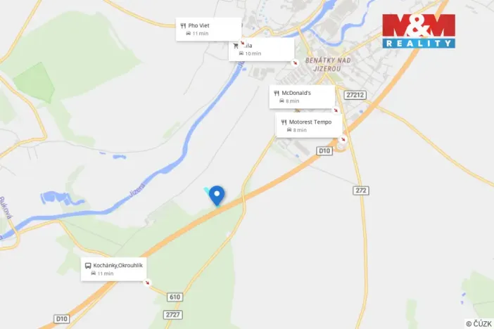 Prodej pole, Benátky nad Jizerou - Benátky nad Jizerou II, 8786 m2