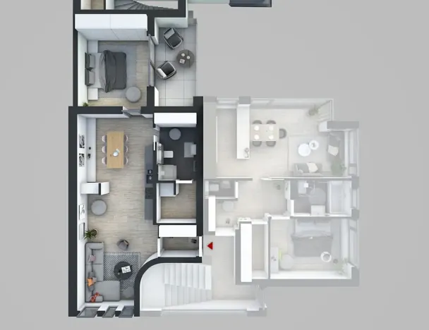 Pronájem bytu 2+kk, Praha - Zličín, Na Radosti, 70 m2