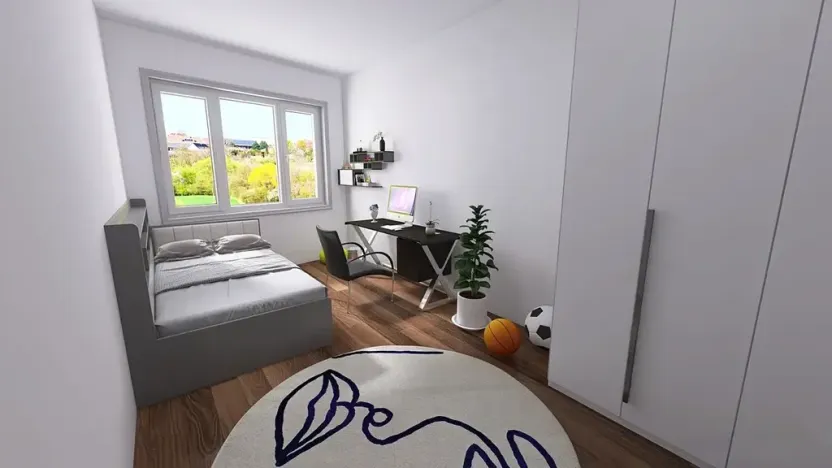 Prodej bytu 4+kk, Hrušovany u Brna, Vodní, 92 m2