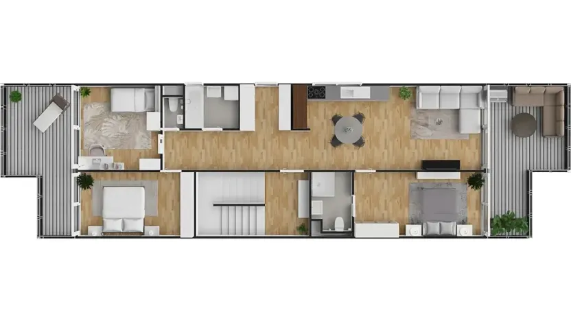 Prodej bytu 4+kk, Čebín, 93 m2