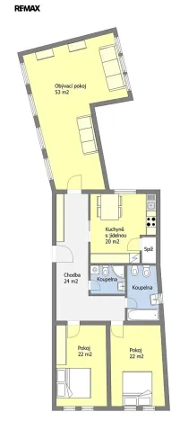 Prodej bytu 3+1, Praha - Nové Město, Lípová, 155 m2