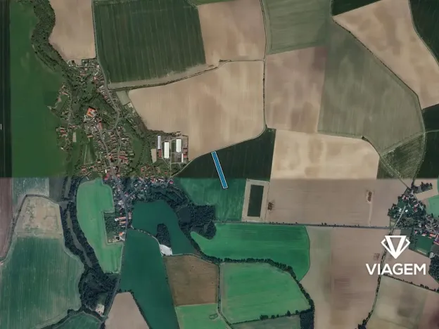 Prodej podílu pole, Bečváry, 473 m2