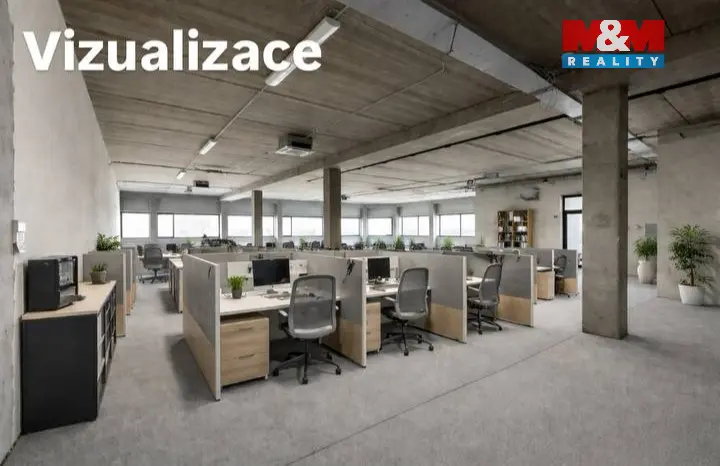 Pronájem kanceláře, Hradec Králové - Slezské Předměstí, Kovová, 365 m2