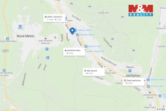 Prodej rodinného domu, Jáchymov, Mincovní, 120 m2