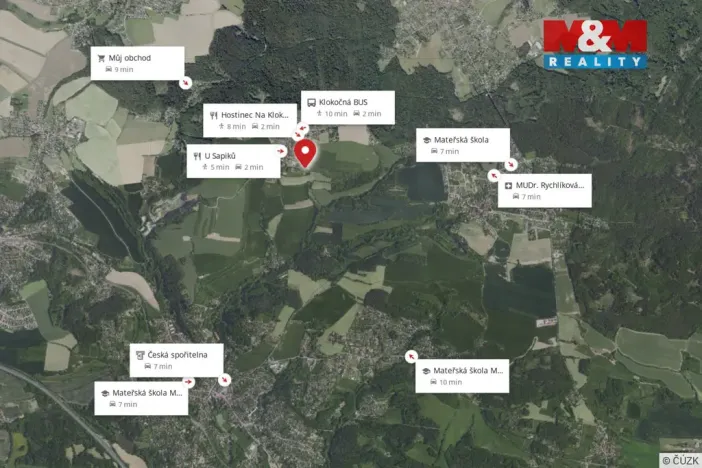 Prodej pozemku pro bydlení, Klokočná, 1004 m2