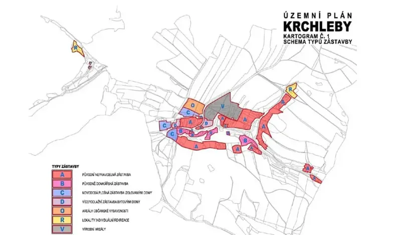 Prodej pozemku pro bydlení, Krchleby, 4000 m2
