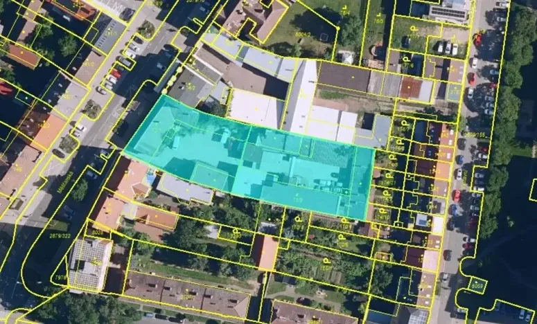 Prodej obchodního prostoru, Hodonín, Měšťanská, 1050 m2