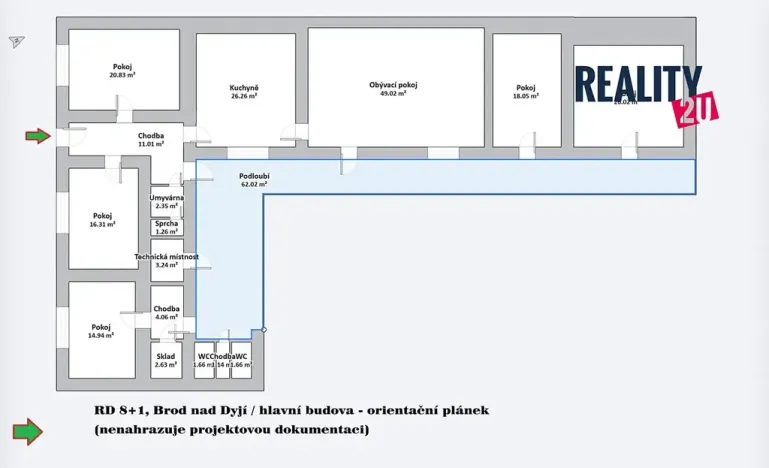 Prodej chalupy, Brod nad Dyjí, 236 m2