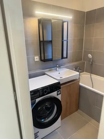 Pronájem bytu 1+kk, Nehvizdy, Vestecká, 38 m2