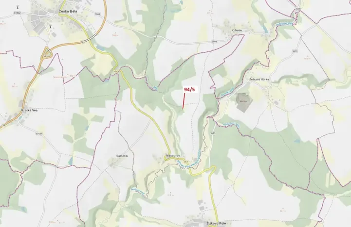 Dražba lesa, Žižkovo Pole, 119 m2