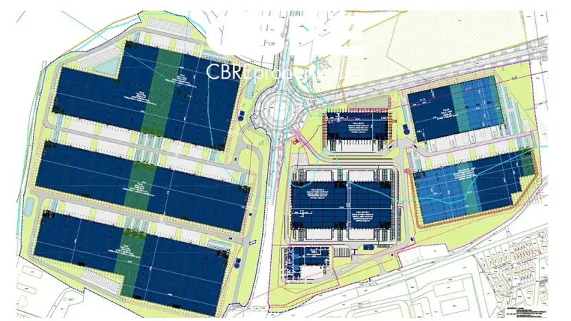 Pronájem skladu, Boršov nad Vltavou, 1000 m2
