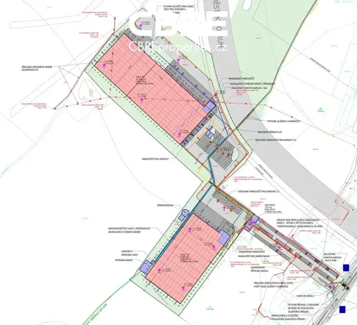 Pronájem skladu, Jihlava, Znojemská, 3500 m2