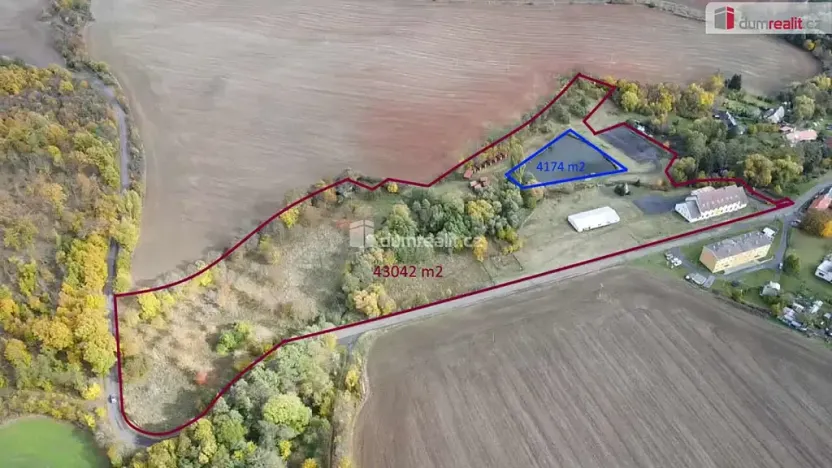 Prodej rybníku, Valeč, 4174 m2