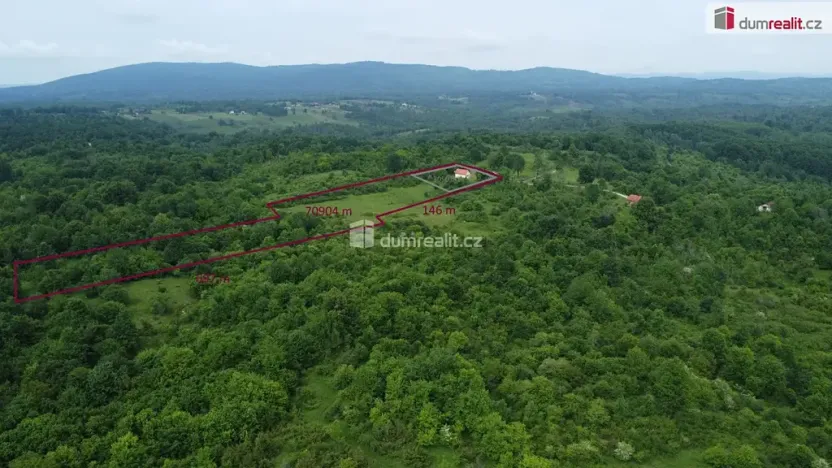 Prodej komerčního pozemku, Rakovica, Chorvatsko, 70904 m2