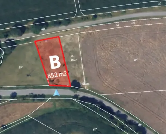 Prodej pozemku pro bydlení, Letovice, 853 m2