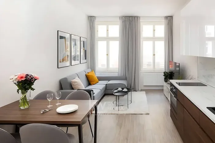 Pronájem bytu 2+kk, Praha - Nusle, Mečislavova, 44 m2