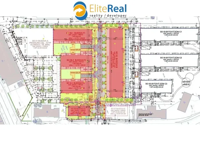 Prodej bytu 2+kk, Olomouc, Třída Jiřího Pelikána, 74 m2