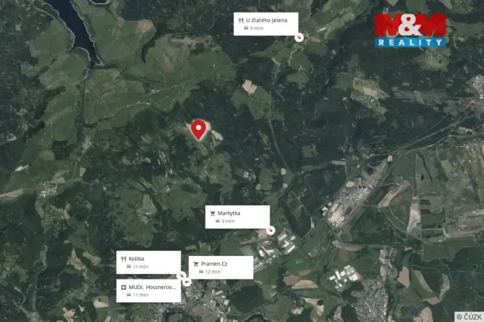 Prodej zahrady, Domašín - Nová Víska, 227 m2