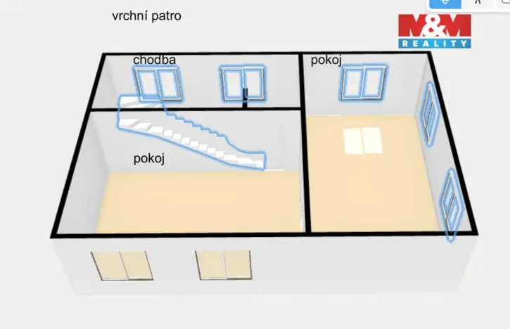 Prodej chalupy, Maletín - Javoří, 95 m2