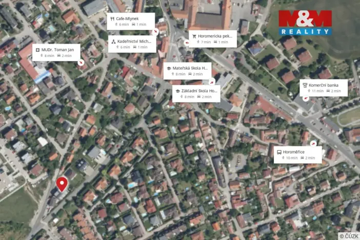 Pronájem bytu 1+kk, Horoměřice, Nebušická, 32 m2