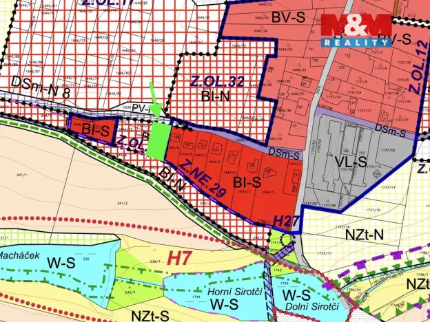 Prodej pozemku pro bydlení, Dobev - Oldřichov, 1233 m2